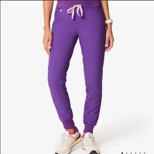 Figs XXS Zamora Joggers Ultra Violet NWT